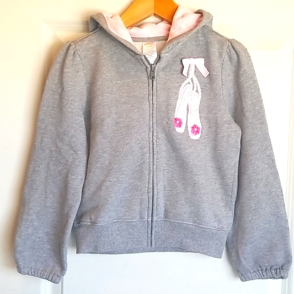 Gymboree Girls Ballerina Hoodie Rare - Picture 2 of 12